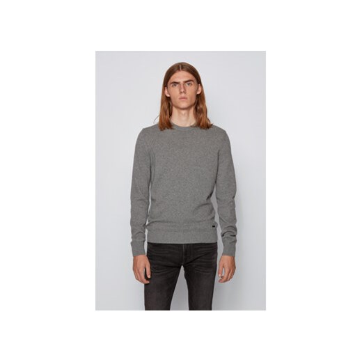 Boss Sweter Kontreal 50434315 Szary Regular Fit XL MODIVO