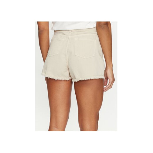 TWINSET Szorty jeansowe 241TT2382 Beżowy Straight Fit Twinset 29 MODIVO