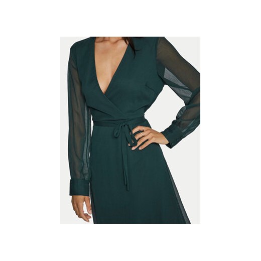 Vila Sukienka koktajlowa Falia 14095704 Zielony Regular Fit Vila 40 MODIVO