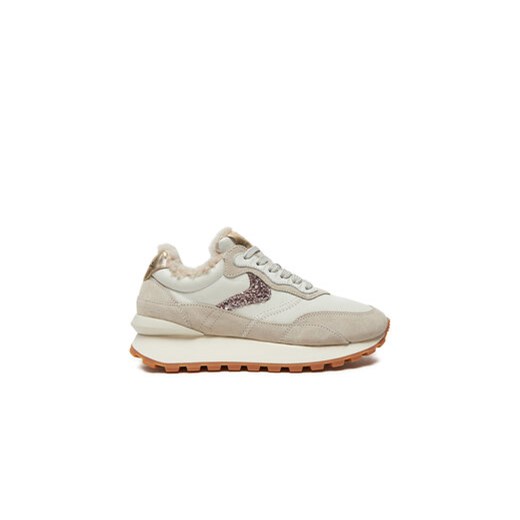 Voile Blanche Sneakersy Qwark Hype Fur Woman 0012017945.02.2B91 Beżowy Voile Blanche 35 MODIVO