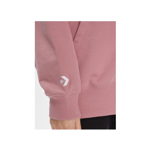 Converse Bluza Os Wordmark Fz Hoodie 10024532-A07 Różowy Regular Fit Converse S MODIVO