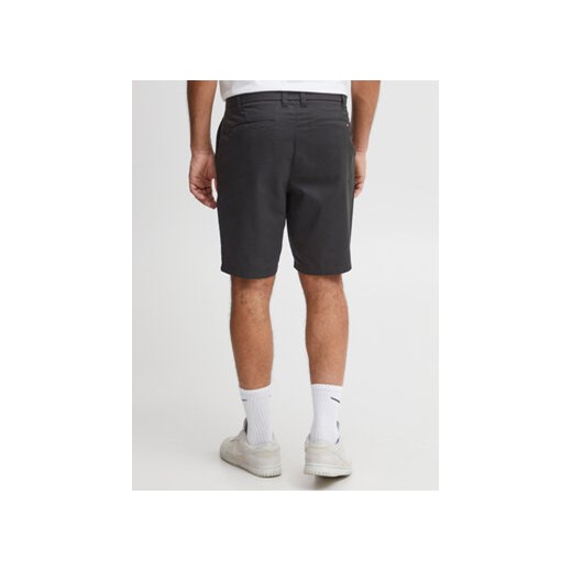 Solid Szorty materiałowe 21107653 Czarny Regular Fit Solid XXL MODIVO