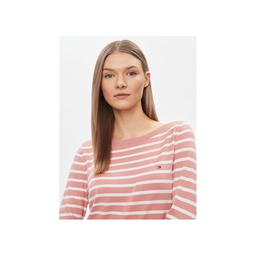 Tommy Hilfiger Sweter WW0WW40099 Różowy Regular Fit Tommy Hilfiger M MODIVO