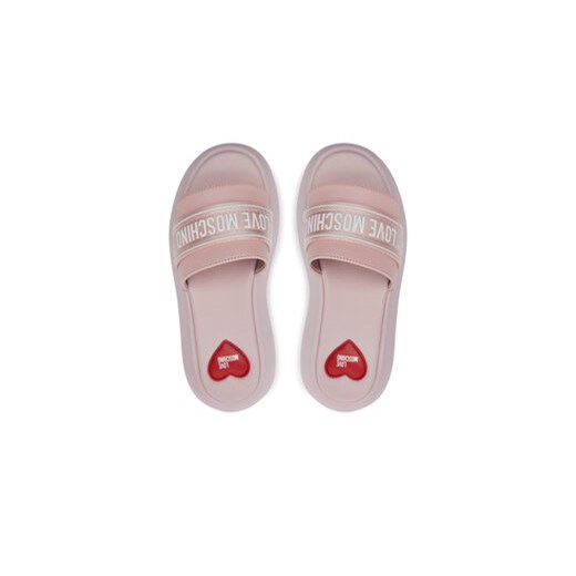 LOVE MOSCHINO Klapki JA28107I0IIX760A Różowy Love Moschino 38 MODIVO
