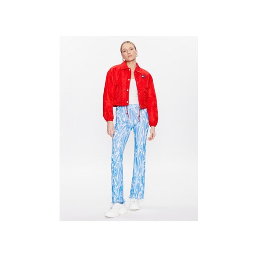 Tommy Jeans Kurtka puchowa Cropped Coach DW0DW15334 Czerwony Cropped Fit Tommy Jeans XL MODIVO