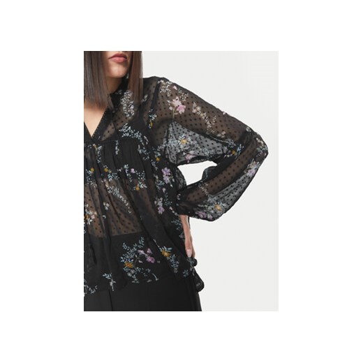 ONLY Bluzka Aida 15283695 Czarny Loose Fit M MODIVO