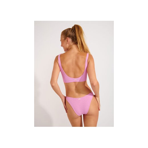 Banana Moon Dół od bikini Naida Scrunchy JAA43 Różowy L MODIVO