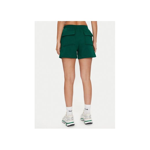 Reebok Szorty sportowe Cl Ae Sm Logo Short 100076254 Zielony Regular Fit Reebok XS MODIVO