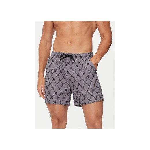 Hugo Szorty kąpielowe 50524629 Szary Regular Fit XL MODIVO