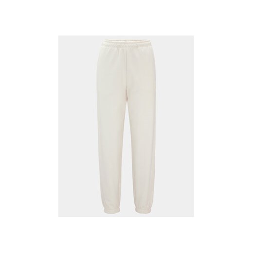 Hugo Spodnie dresowe 50500460 Biały Relaxed Fit XL MODIVO