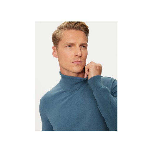 Sisley Golf 10F2S2244 Niebieski Slim Fit Sisley XXL MODIVO
