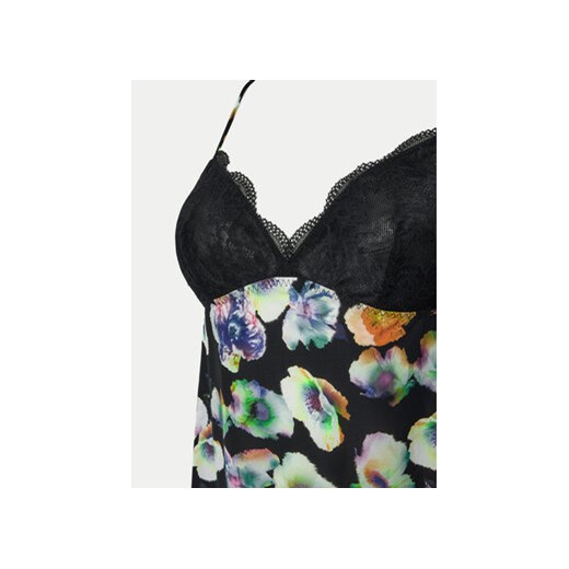 Dorina Koszula nocna Zayna FXDS0004LA163 Czarny Dorina XXXL MODIVO