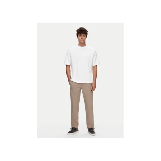 Selected Homme T-Shirt 16094143 Biały Loose Fit Selected Homme M MODIVO