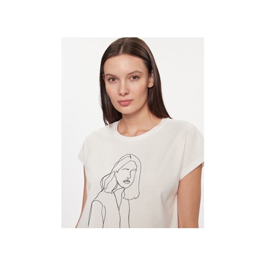 Vero Moda T-Shirt 10298088 Biały Box Fit Vero Moda XS MODIVO