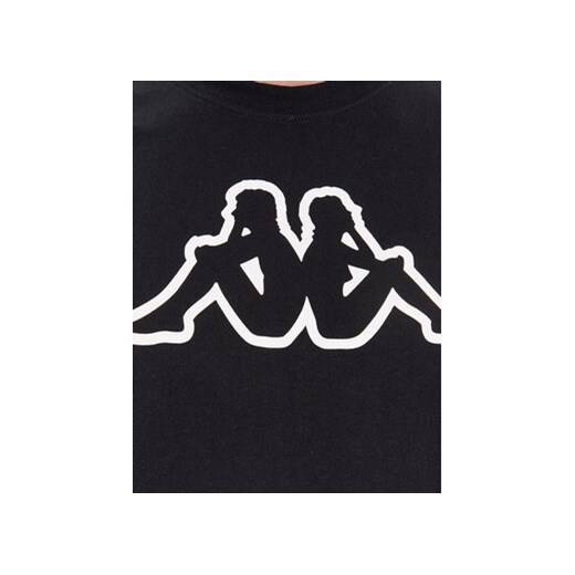Kappa T-Shirt Logo Korpo Cromen 303HZ70 Czarny Regular Fit Kappa M MODIVO
