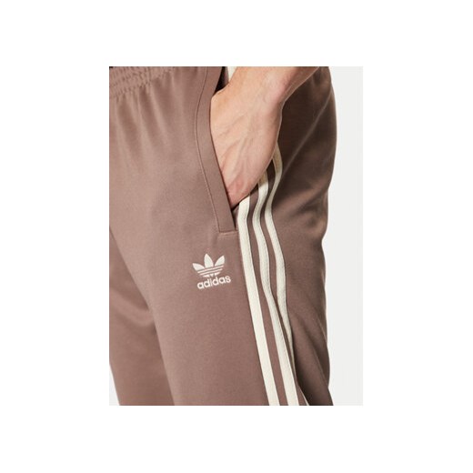 adidas Spodnie dresowe adicolor Classics SST JP2518 Beżowy Slim Fit S MODIVO