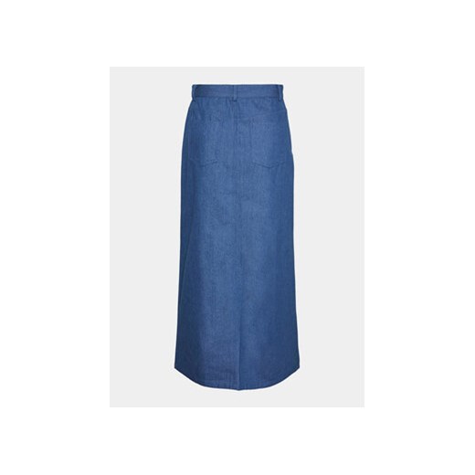Pieces Spódnica jeansowa 17150001 Niebieski Regular Fit Pieces XL MODIVO