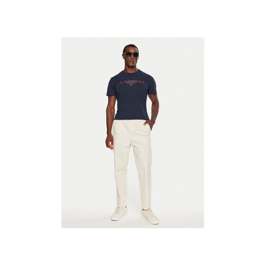 La Martina T-Shirt ZMR007 JS206 Granatowy Regular Fit La Martina 3XL MODIVO