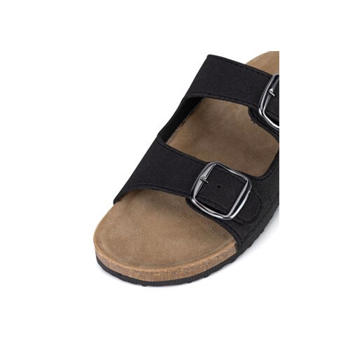 Lanetti Klapki 7410990001 Czarny Lanetti 44 MODIVO