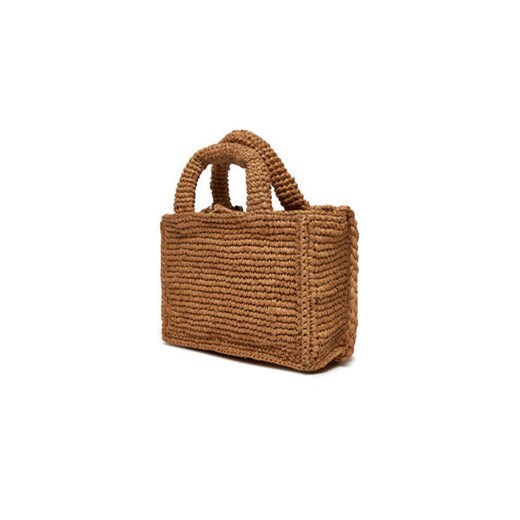 Manebi Torebka Handcrafted Raffia Sunset Bag Mini V 2.2 CO Beżowy Manebi uniwersalny MODIVO