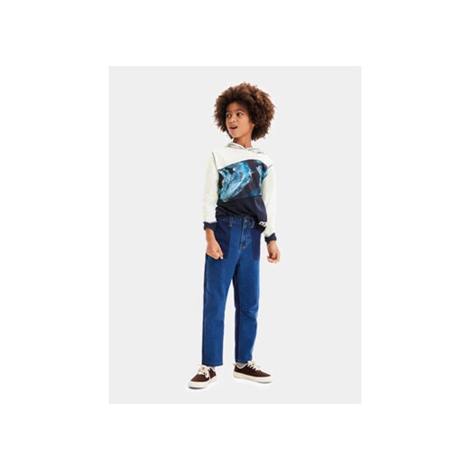Desigual Bluza 23WBTK06 Écru Regular Fit Desigual 9_10Y MODIVO