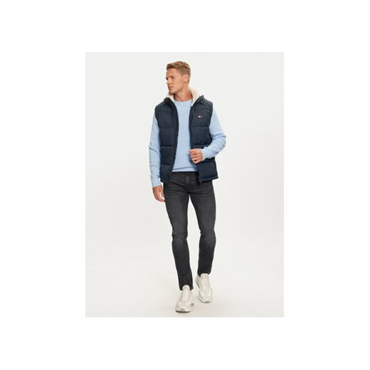 Tommy Jeans Kamizelka DM0DM19632 Granatowy Regular Fit Tommy Jeans XL MODIVO