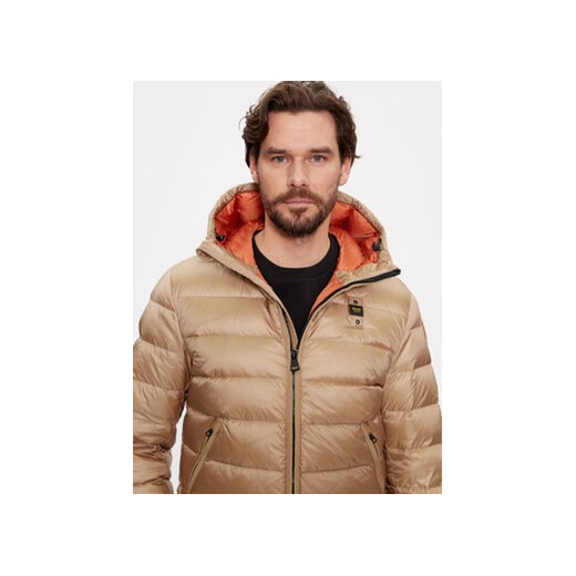 Blauer Kurtka puchowa 23WBLUC03075 Brązowy Regular Fit L MODIVO