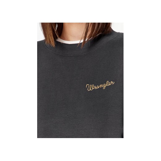 Wrangler Bluza 112343708 Czarny Relaxed Fit Wrangler XS MODIVO