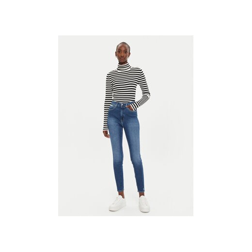 Calvin Klein Jeans Jeansy J20J224037 Granatowy Super Skinny Fit 27 MODIVO