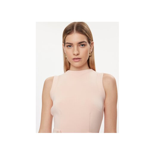 Guess Sukienka codzienna W4GK89 K7UW2 Różowy Slim Fit Guess M MODIVO