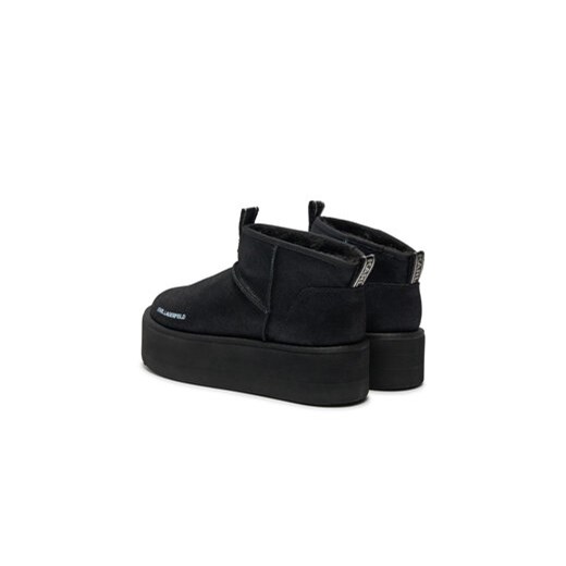 KARL LAGERFELD Botki KL48522S Czarny Karl Lagerfeld 38 MODIVO