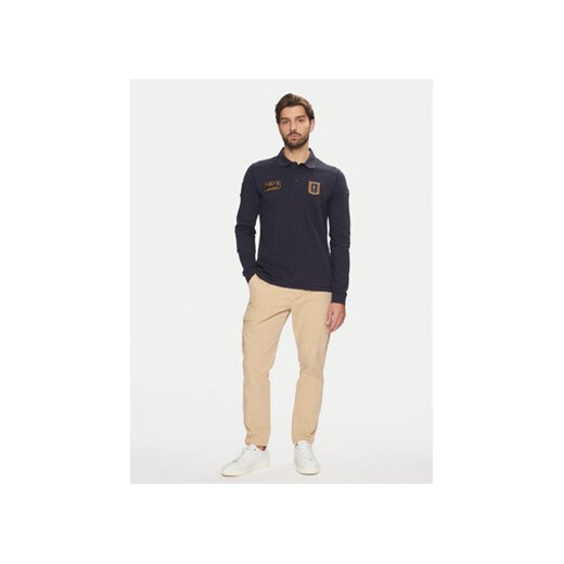 Aeronautica Militare Polo 242PO1835P192 Granatowy Regular Fit Aeronautica Militare M MODIVO