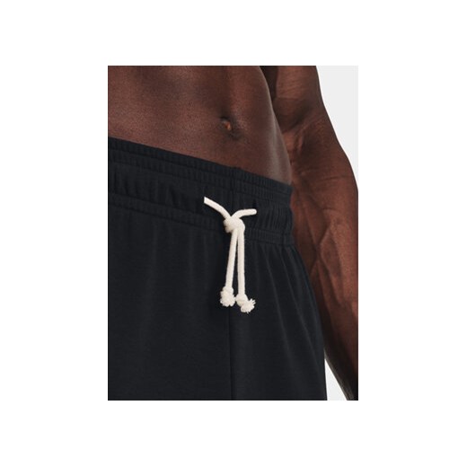 Under Armour Spodnie dresowe Ua Rival Terry Jogger 1380843-001 Czarny Fitted Fit Under Armour M MODIVO