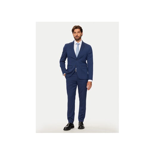 Selected Homme Spodnie garniturowe 16092419 Niebieski Slim Fit Selected Homme 48 MODIVO