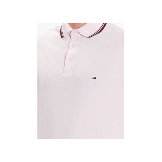 Tommy Hilfiger Polo 1985 MW0MW30750 Różowy Slim Fit Tommy Hilfiger S MODIVO