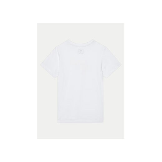 4F T-Shirt 4FJWMM00TTSHF1803 Biały Regular Fit 164 MODIVO