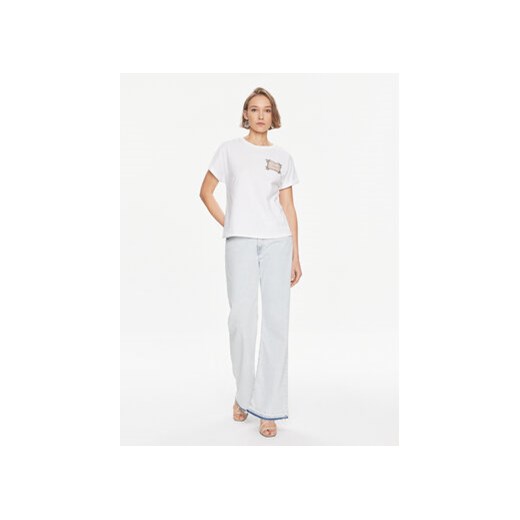 TWINSET T-Shirt 241TP2211 Biały Regular Fit Twinset XS MODIVO