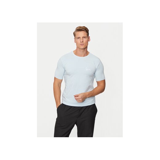 Karl Kani T-Shirt Small Signature 60300107 Błękitny Slim Fit Karl Kani XL MODIVO