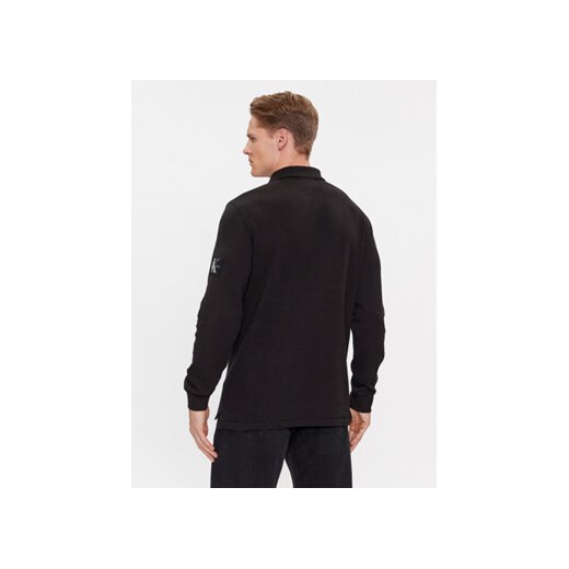 Calvin Klein Jeans Polo J30J324961 Czarny Regular Fit S MODIVO