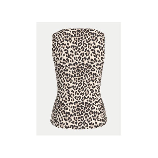 Vila Top Kenza 14106850 Brązowy Slim Fit Vila L MODIVO