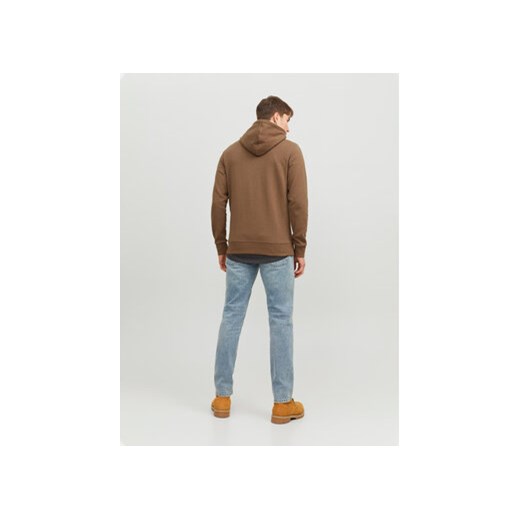 Jack&Jones Bluza 12182537 Brązowy Standard Fit XL MODIVO