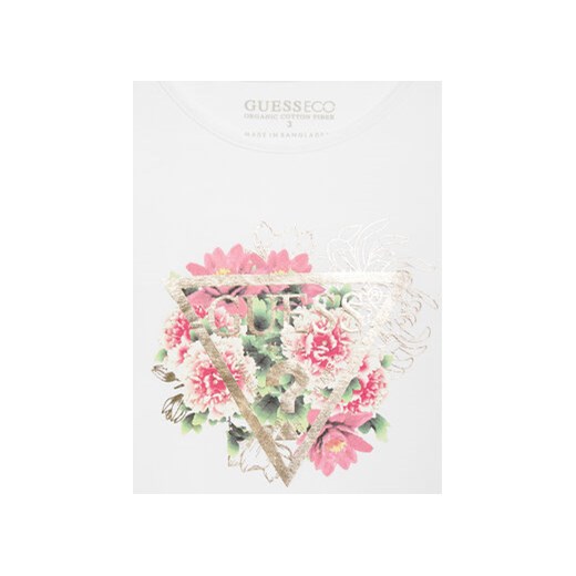 Guess Bluzka K4YI18 K6YW4 Biały Regular Fit Guess 6Y MODIVO