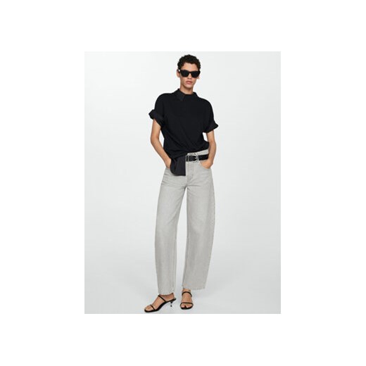 Mango Jeansy Bet 77035645 Szary Balloon Fit Mango 36 MODIVO