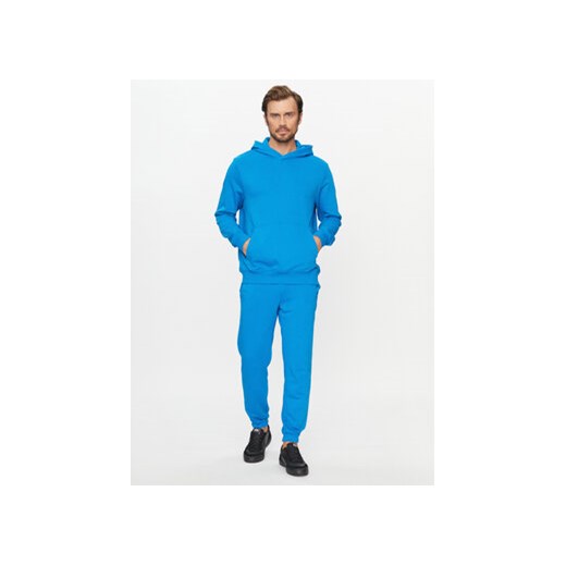 4F Bluza 4FAW23TSWSM688 Niebieski Regular Fit M MODIVO