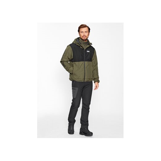 Helly Hansen Kurtka przeciwdeszczowa Ervik Ins 53983 Khaki Regular Fit Helly Hansen M MODIVO