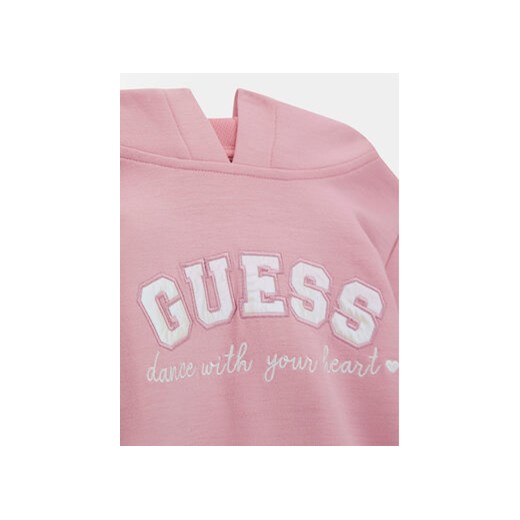 Guess Bluza K4RQ05 KC3M0 Różowy Regular Fit Guess 3Y MODIVO