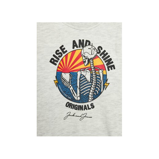Jack&Jones Junior Bluza Headon 12220197 Szary Regular Fit Jack&jones Junior 128 MODIVO