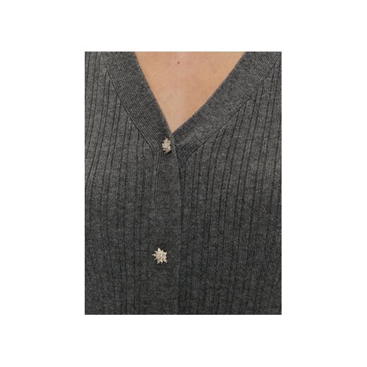 Morgan Sukienka dzianinowa 242-RMFRED Szary Slim Fit Morgan XL MODIVO