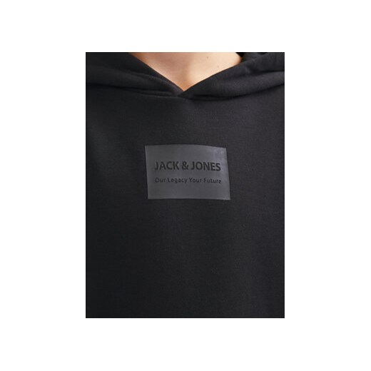 Jack&Jones Junior Bluza Hakkai 12259809 Czarny Loose Fit Jack&jones Junior 164 MODIVO