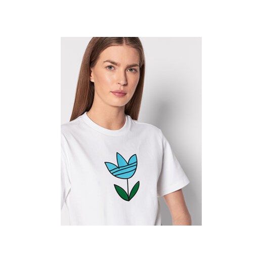 adidas T-Shirt Always Original Graphic HF2027 Biały Regular Fit 30 MODIVO